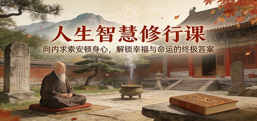 人生智慧修行课：向内求索安顿身心，解锁幸福与命运的终极答案-heixxmi