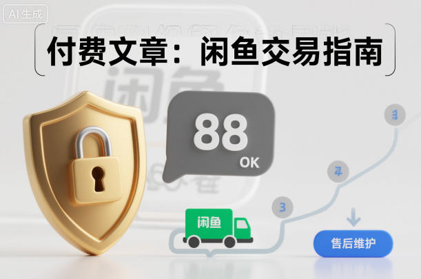 付费文章：闲鱼交易指南，怎么才能降低被坑被马扁的概率-heixxmi