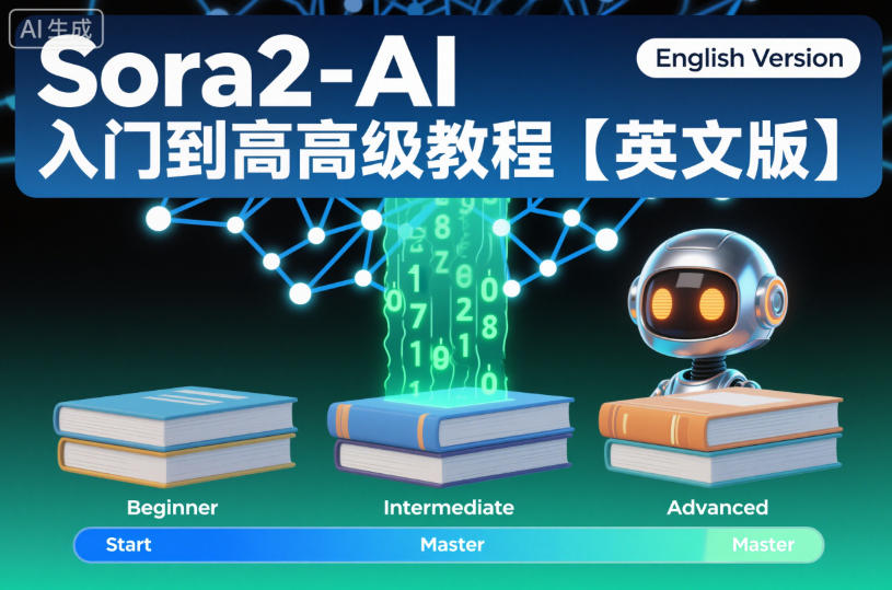 Sora2-AI入门到高级教程【英文版】-heixxmi