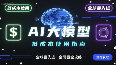 如何低成本使用全球最先进AI大模型，全网最全指南-heixxmi