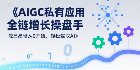 AIGC私有化应用全链增长操盘手，浅显易懂从0开始，轻松驾驭AI-heixxmi
