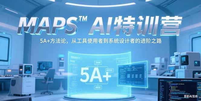 MAPSAI特训营，掌握 5A+方法论，从工具使用者到系统设计者的进阶之路-heixxmi