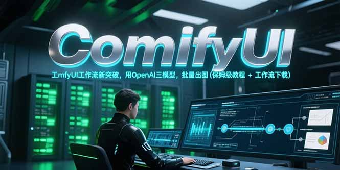 ComfyUI工作流新突破，用OpenAI三模型，批量出图(保姆级教程+工作流下载-heixxmi