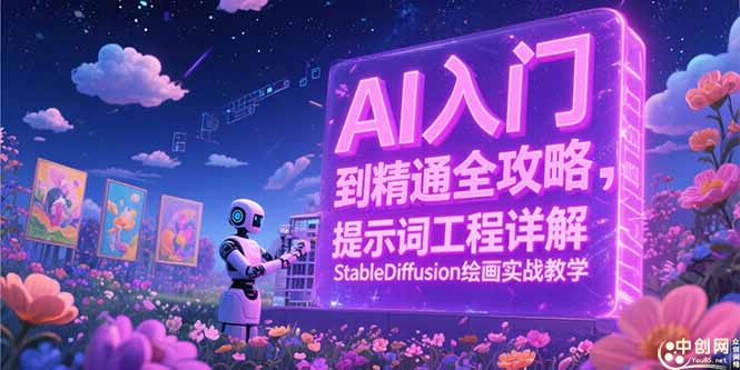 AI入门到精通全攻略，提示词工程详解，StableDiffusion绘画实战教学-heixxmi