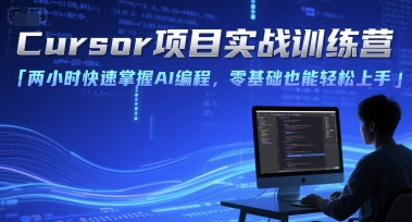 Cursor项目实战训练营，两小时快速掌握AI编程，零基础也能轻松上手-heixxmi