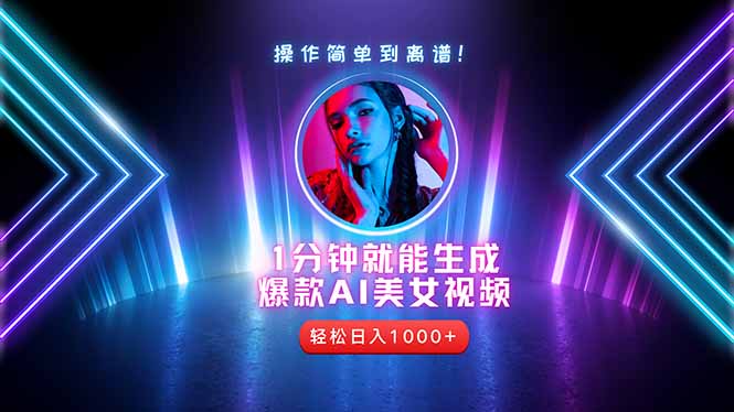 2025年最强副业：用AI做短视频，从零开始打造爆款账号！-heixxmi