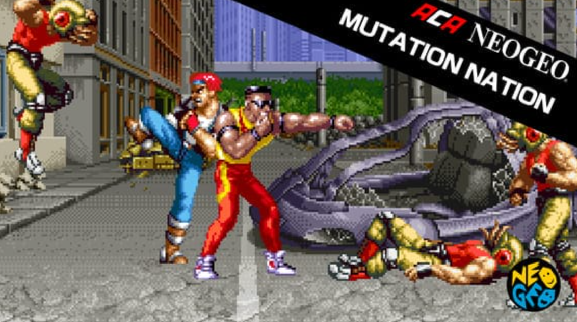 《街机：异变之路 ACA NEOGEO MUTATION NATION》Switch英日文版NSP下载-heixxmi