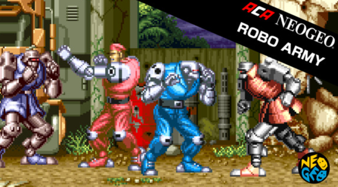 《街机：机甲神兵 ACA NEOGEO ROBO ARMY》Switch英日文版NSP下载-heixxmi