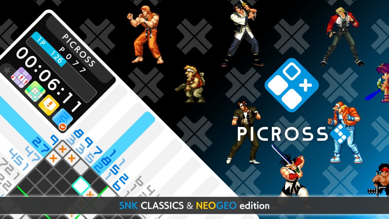 绘图方块S SNK经典＆NEOGEO丨PICROSS S SNK CLASSICS ＆ NEOGEO edition-heixxmi