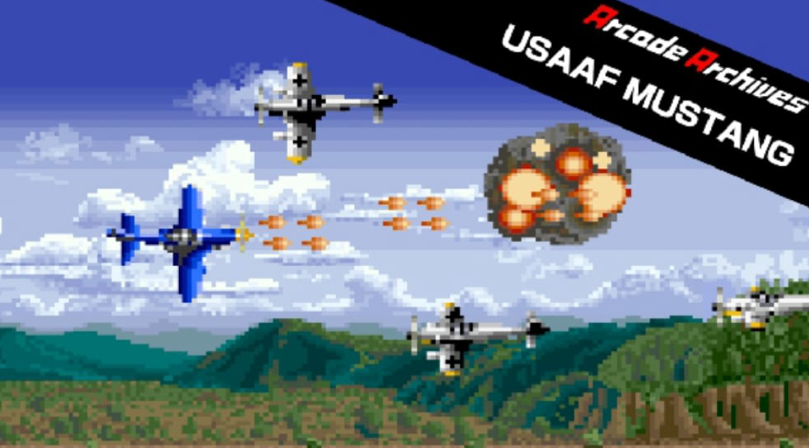 《街机：野马战机 Arcade Archives USAAF MUSTANG》Switch英文版NSP下载-heixxmi