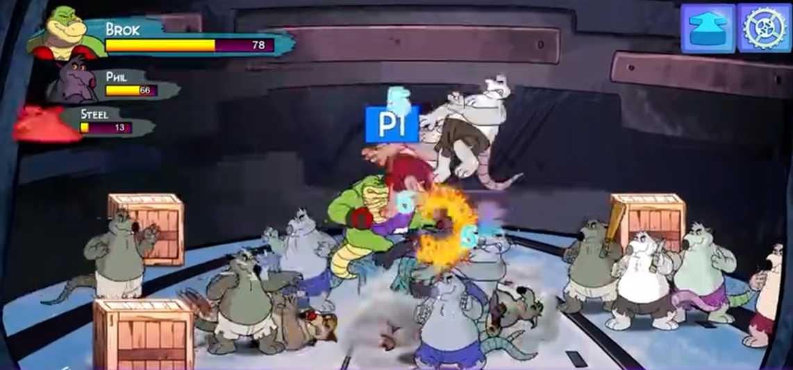 《鳄鱼侦探布罗格 乱斗酒吧 BROK The Brawl Bar》Switch美版中文NSZ下载 – 含1.0.1补丁-heixxmi