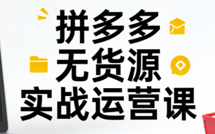 子枫老师·拼多多无货源实战运营课(更新12月)-heixxmi