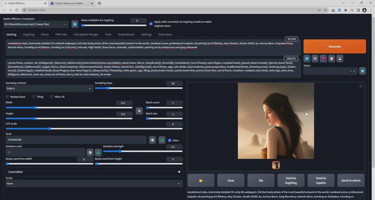 图片[2]-Stable Diffusion 大师班: 利用AI创建艺术图像及视频-31视频课-中英字幕-heixxmi