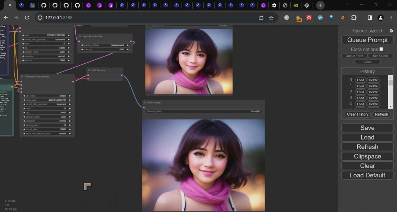 图片[2]-ComfyUI 利用 Stable Diffusion 学习AI GUI 工作流程教程-中英字幕-heixxmi