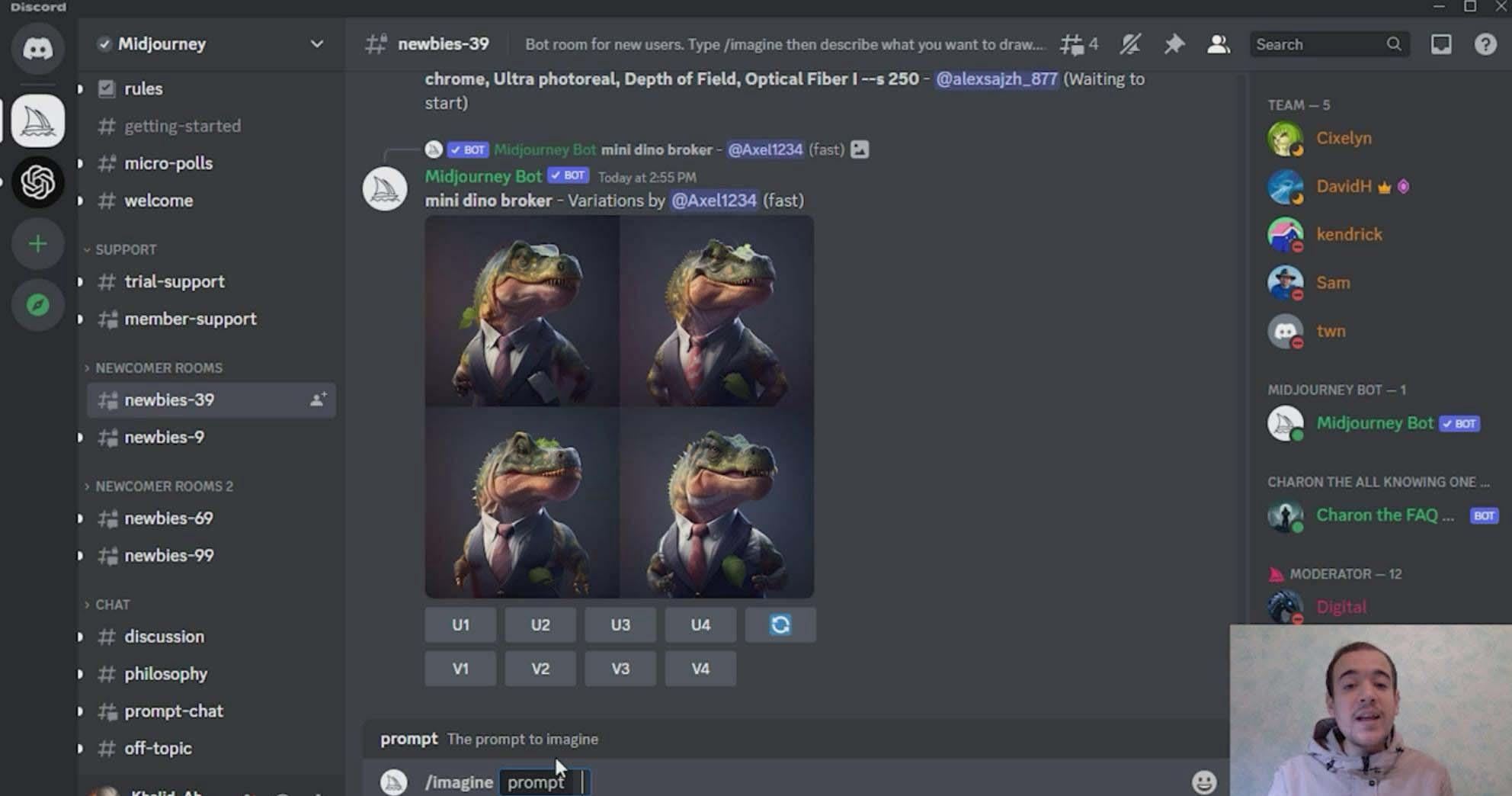 图片[1]-Midjourney 精通教程-使用Midjourney AI创建美丽艺术图像-36节课-中英字幕-heixxmi