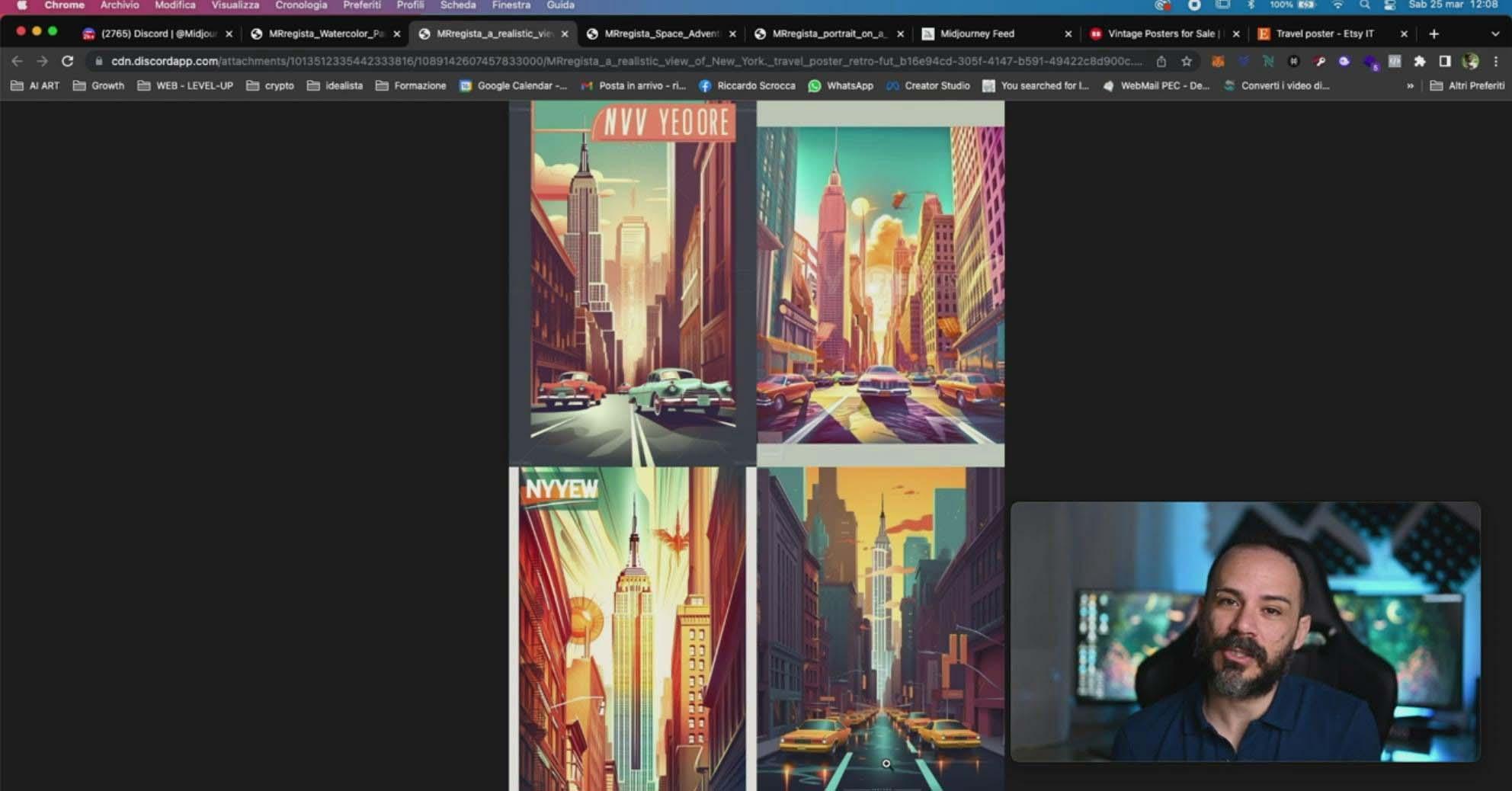 图片[10]-Midjourney AI人工智能创建和销售令人惊叹的海报教程-10节课-中英字幕-heixxmi