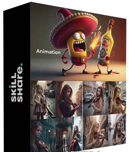 图片[1]-掌握 MidJourney V5 AI + ChatGPT创建一致的角色设计图像-22节课-中英字幕-heixxmi