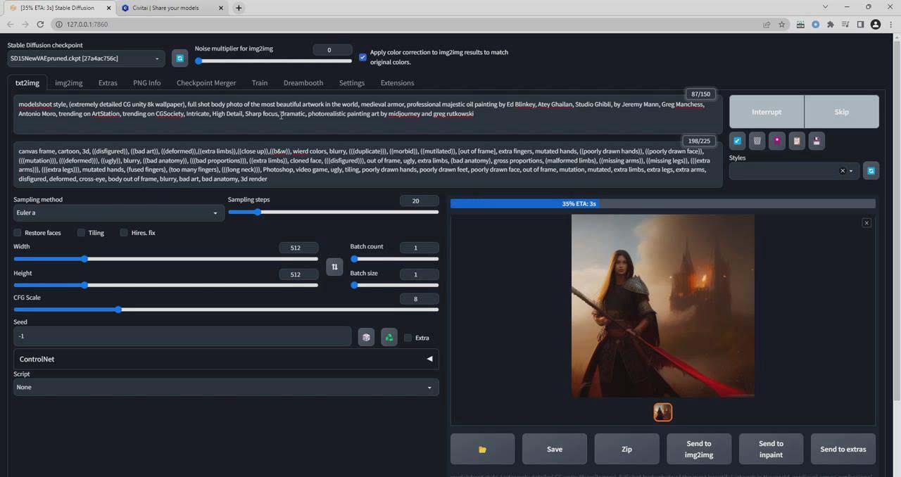 图片[1]-Stable Diffusion 大师班: 利用AI创建艺术图像及视频-31视频课-中英字幕-heixxmi