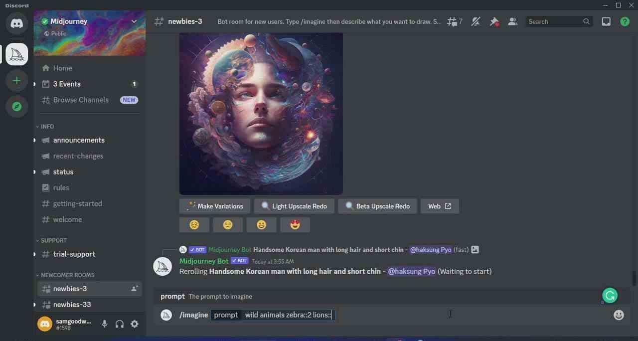 Midjourney AI人工智能艺术图片从入门到高级创作教程-33节课-中英字幕-heixxmi