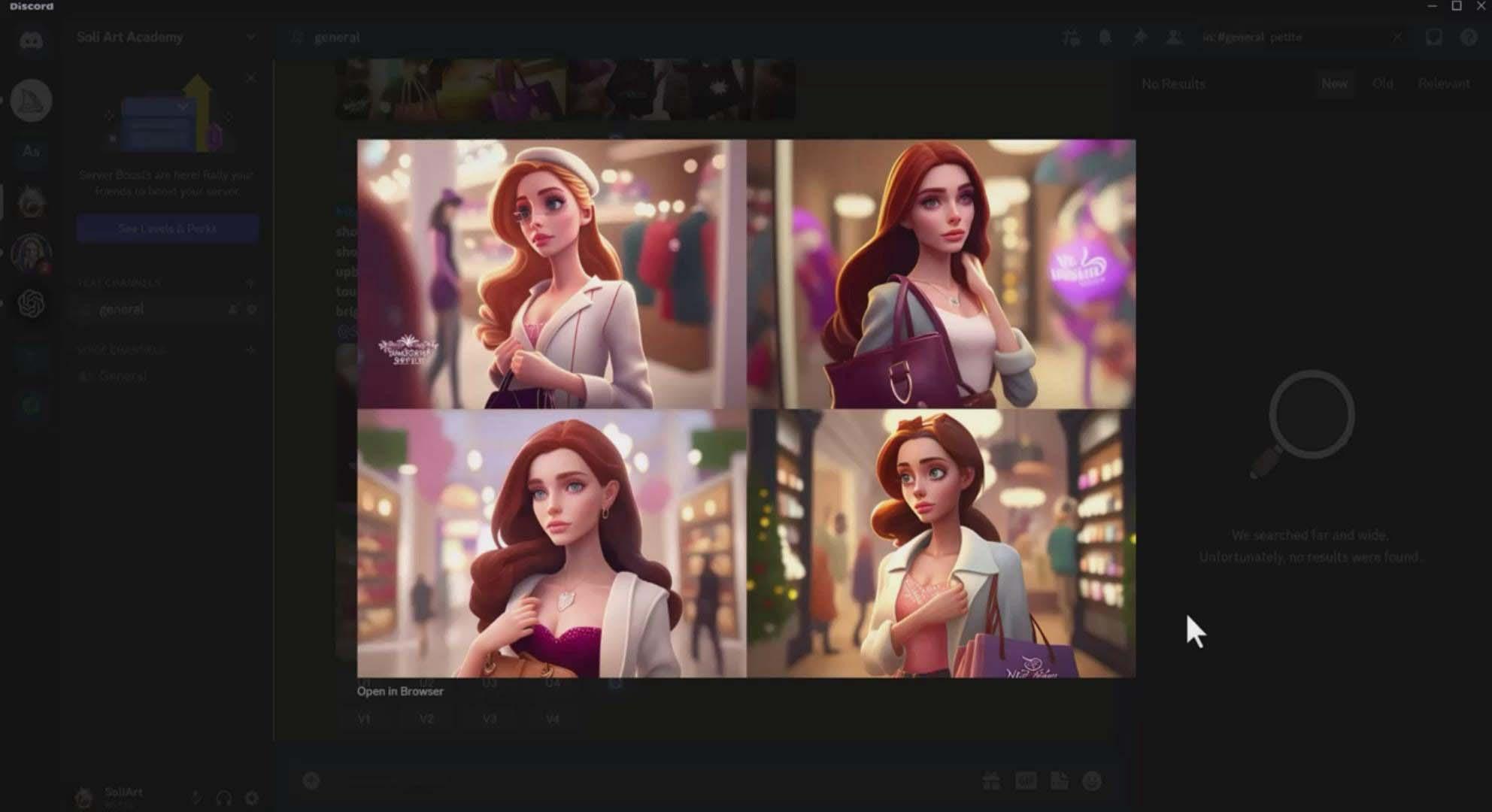 图片[8]-掌握 MidJourney V5 AI + ChatGPT创建一致的角色设计图像-22节课-中英字幕-heixxmi