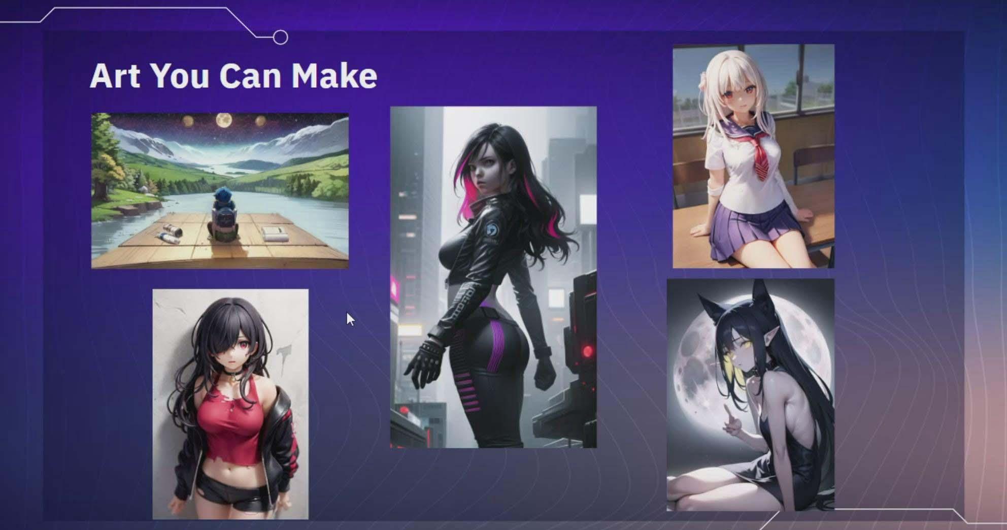 图片[2]-利用Stable Diffusion AI人工智能生成动漫艺术分步教程-14节课-中英字幕-heixxmi