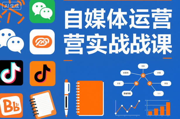 自媒体运营实战课，掌握一套系统的自媒体运营底层方法论，成为优秀的内容创作者-heixxmi