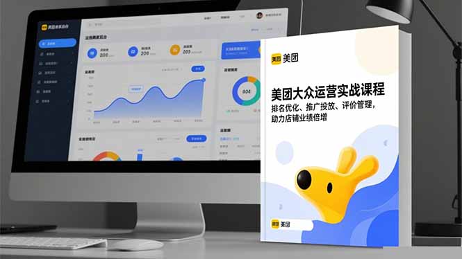 美团大众运营实战课程，排名优化、推广投放、评价管理，助力店铺业绩倍增-heixxmi