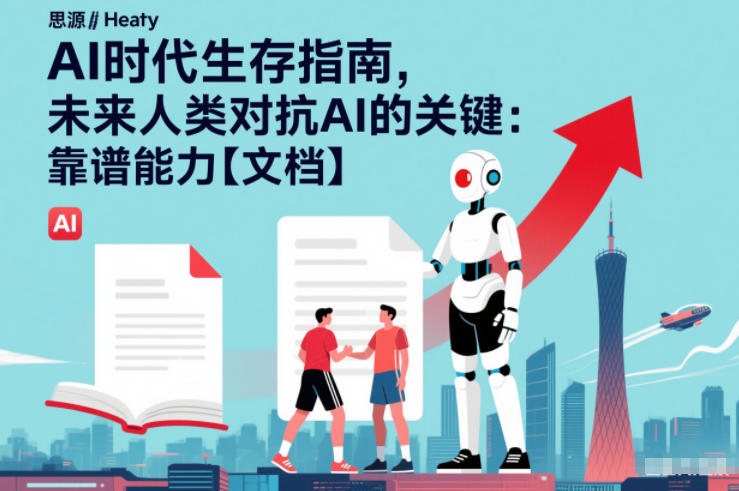 AI时代生存指南，未来人类对抗AI的关键：靠谱能力【文档】-heixxmi
