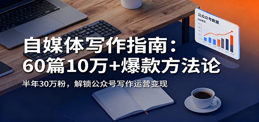 自媒体写作指南：60篇10万+爆款方法论，半年30万粉，解锁公众号写作运营变现-heixxmi