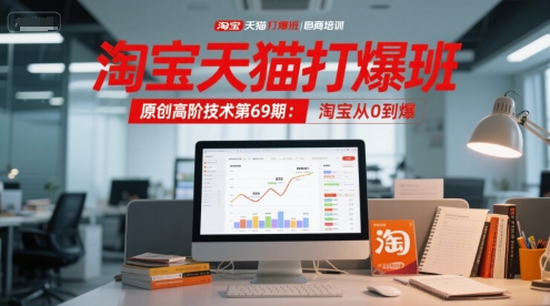淘宝天猫打爆班原创高阶技术第69期：淘宝从0到爆-heixxmi