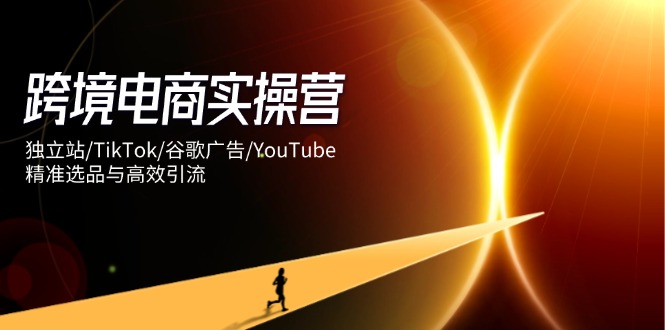 跨境电商实操营：独立站/TikTok/谷歌广告/YouTube，精准选品与高效引流-heixxmi