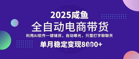 全网首发【闲鱼全自动电商带货】三年磨一剑，一朝露锋芒，单月稳定变现8k+【揭秘】-heixxmi