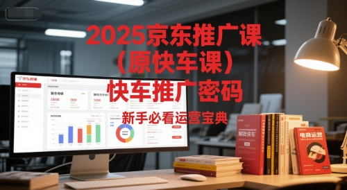 2025京东推广课(原快车课)解锁京东快车推广密码，新手必看运营宝典-heixxmi