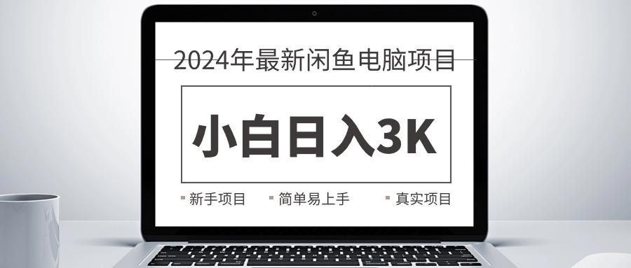 2024最新闲鱼卖电脑项目，新手小白日入3K+，最真实的项目教学-heixxmi