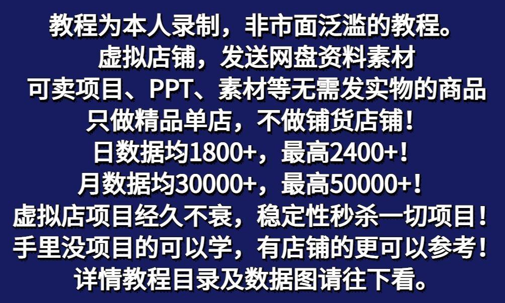 图片[2]-拼多多虚拟电商训练营月入50000+你也行，暴利稳定长久，副业首选-heixxmi