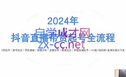 六六老师·2024年抖音直播带货起号全攻略-heixxmi