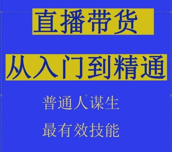 2024抖音直播带货直播间拆解抖运营从入门到精通，普通人谋生最有效技能-heixxmi