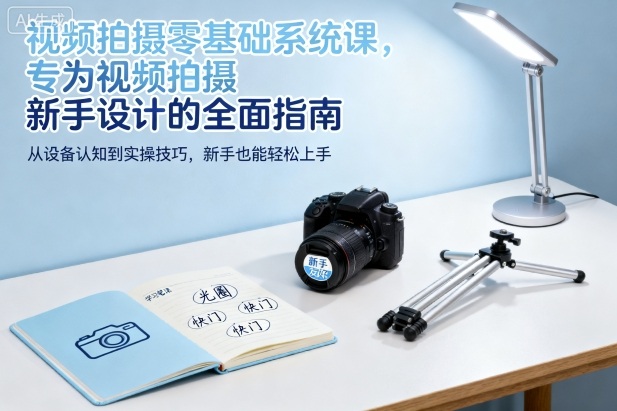 视频拍摄零基础系统课，专为视频拍摄新手设计的全面指南-heixxmi