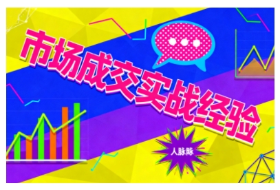 市场成交实战经验，从认知觉醒到实操落地，快速掌握市场开拓与成交核心能力-heixxmi
