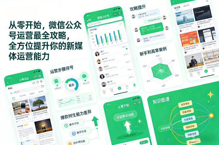 从零开始，微信公众号运营最全攻略，全方位提升你的新媒体运营能力-heixxmi