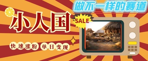 DeepSeek+绘图+视频制作小人国微观视频，小白轻轻松松上手，条条爆款，条条变现，单日就能收益-heixxmi