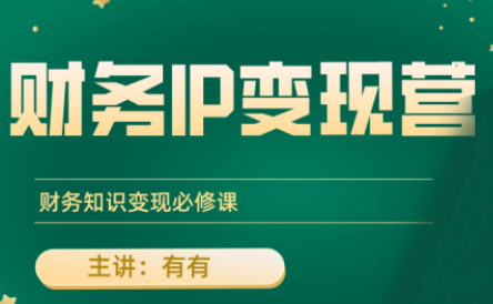 有有老师·财务IP变现营，财务知识变现必修课-heixxmi