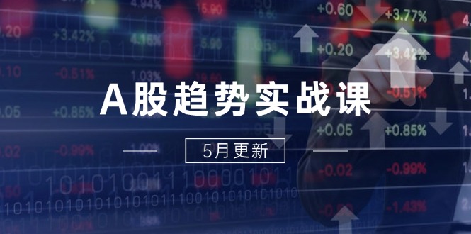 A股趋势实战课：主力动向+政策红利，2025全年策略5月更新-heixxmi