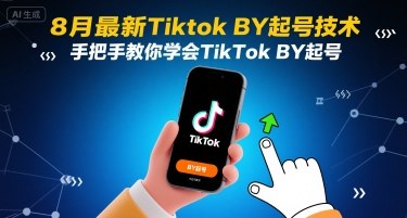 8月最新Tiktok搬运起号技术，手把手教你学会TikTok搬运起号-heixxmi