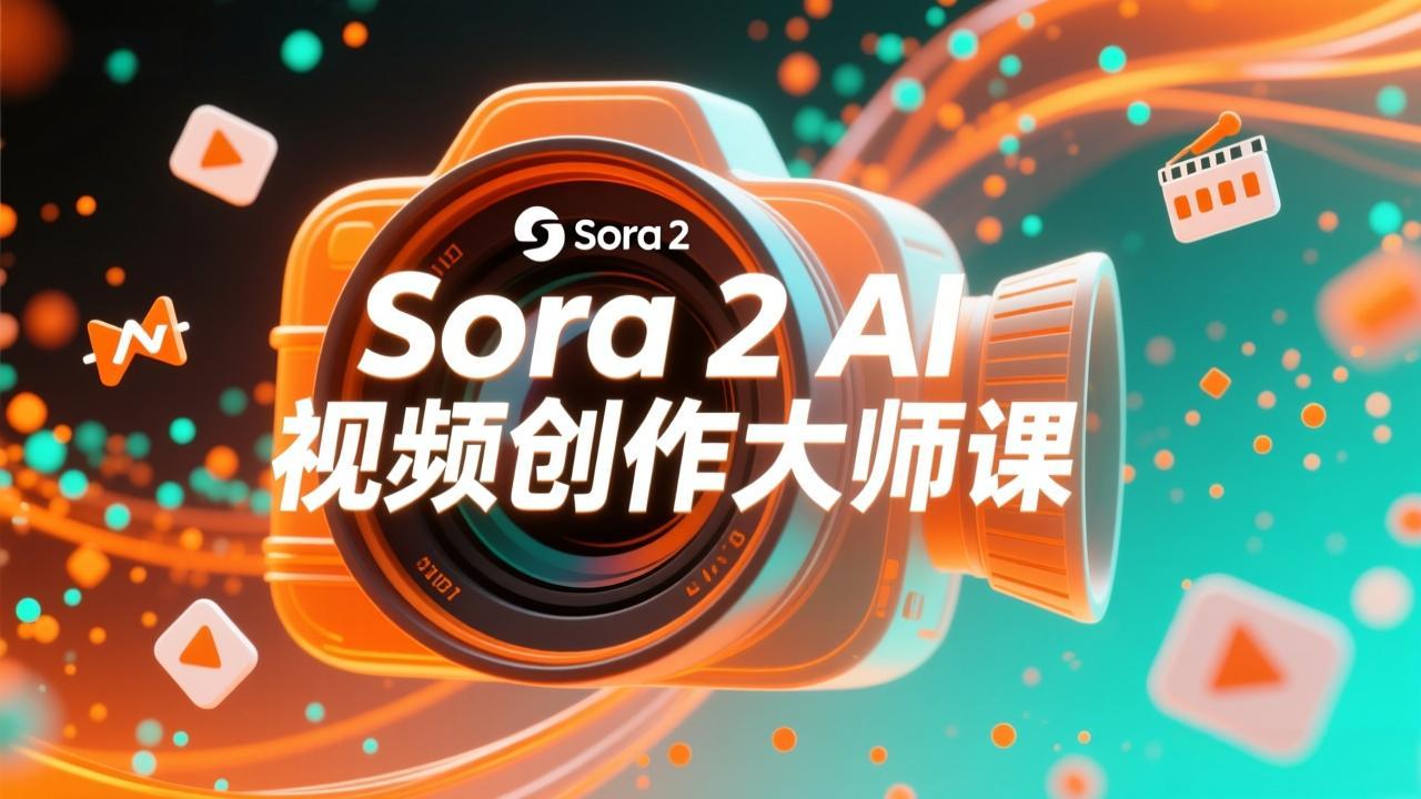 如何利用Sora 2创建流行AI人工智能视频大师班教程：掌握创作全流程，产出百万播放内容-heixxmi