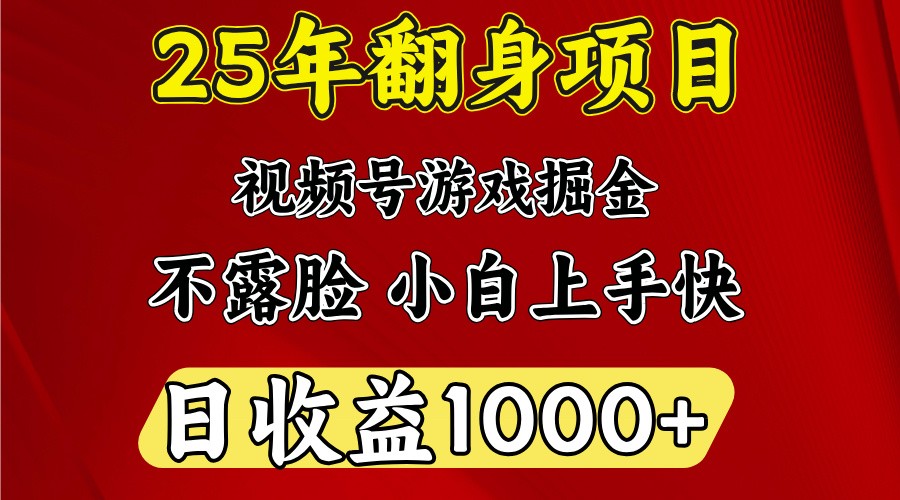 一天收益1000+ 25年开年落地好项目-heixxmi