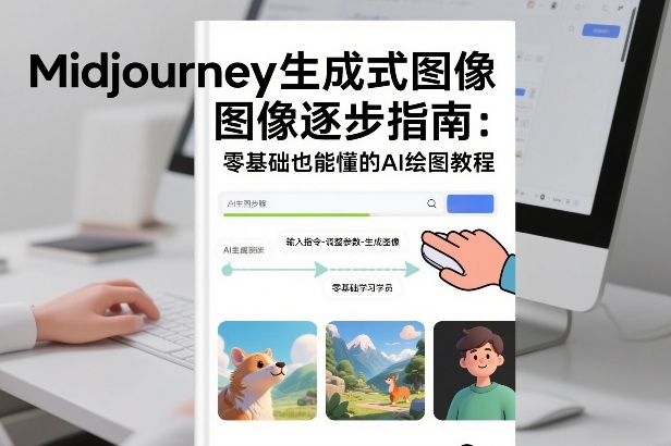 Midjourney生成式图像逐步指南：零基础也能懂的AI绘图教程-heixxmi