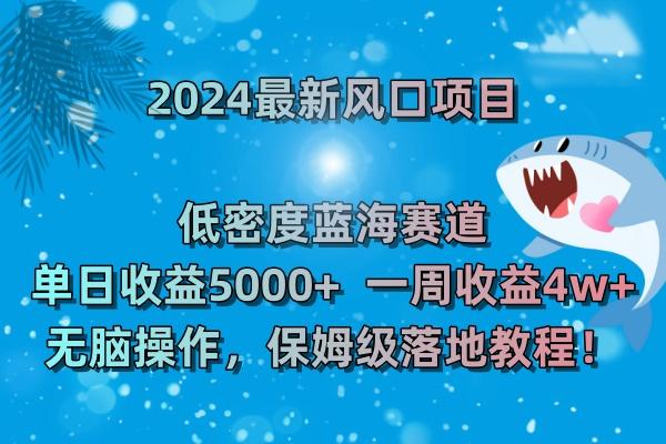 (8545期)2024最新风口项目 低密度蓝海赛道，日收益5000+周收益4w+ 无脑操作，保...-heixxmi