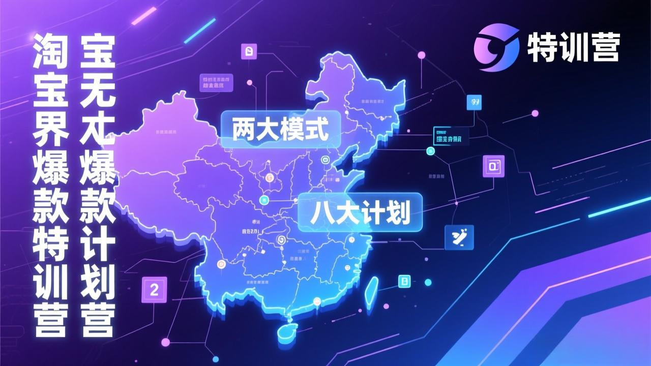淘宝无界爆款训练营：2026年1月杭州线下高端集训课，3天构建两大模式八大计划体系-heixxmi