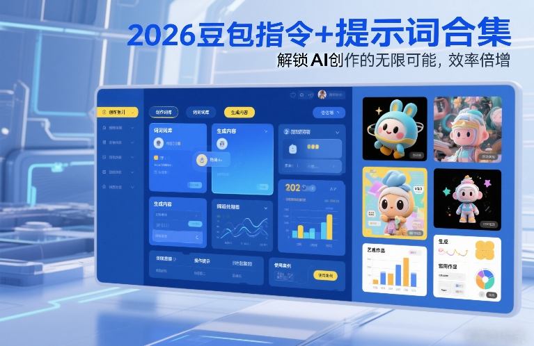 2026豆包指令+提示词合集，解锁AI创作的无限可能，效率倍增-heixxmi